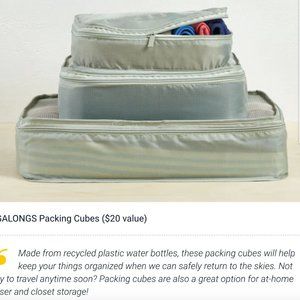 Alltrue Causebox Set  3 Packing Cubes MYTAGALONGS